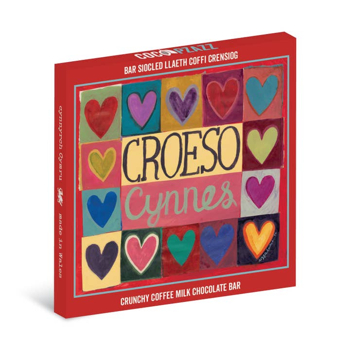 Driftwood Bar Siocled Llaeth Coffi Crensiog 80g for wholesale by Coco Pzazz