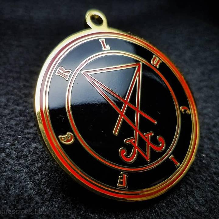 Goetic Impressions - Wholesale Individual Charm/Pendant - Lucifer Sigil Pendant2