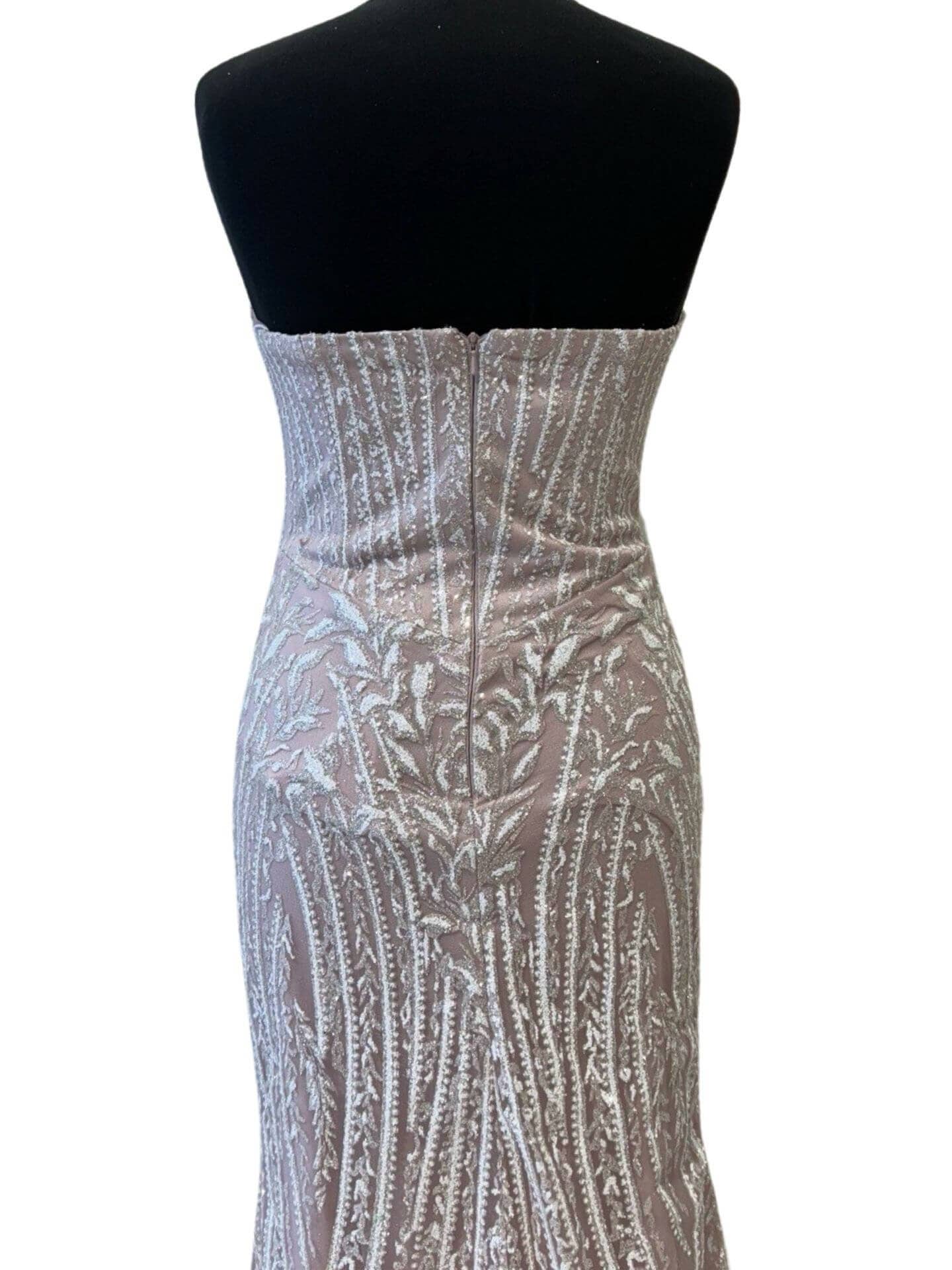 Invitadissimas - Wholesale Gown - Women's - Long dress with glitter 8590093