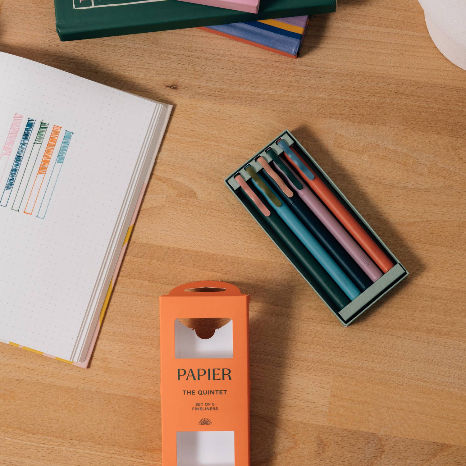 Papier - Wholesale Pen - Quintet Fineliners Set of 56