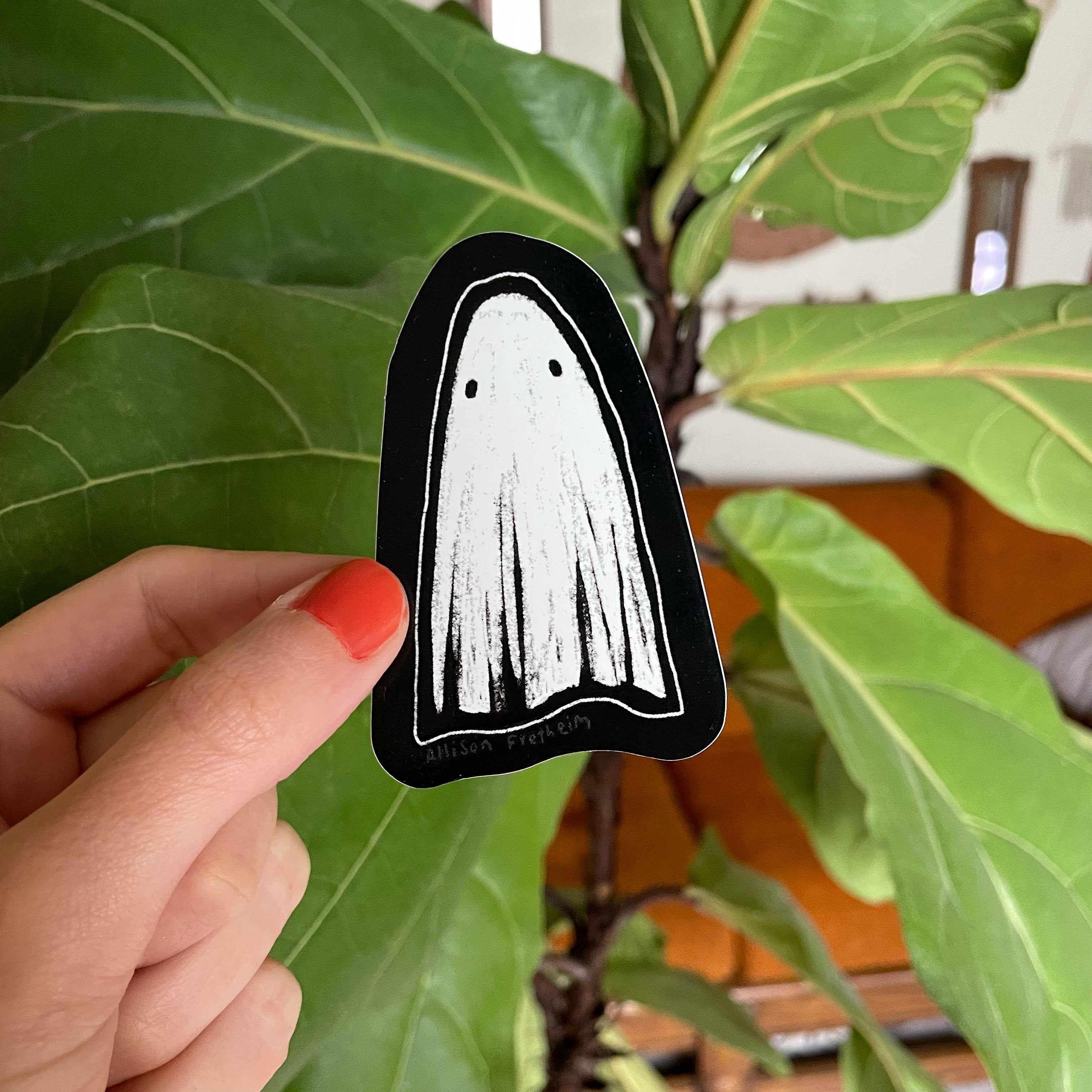 Allison Fretheim Art - Wholesale Sticker - Ghost sticker vinyl decal