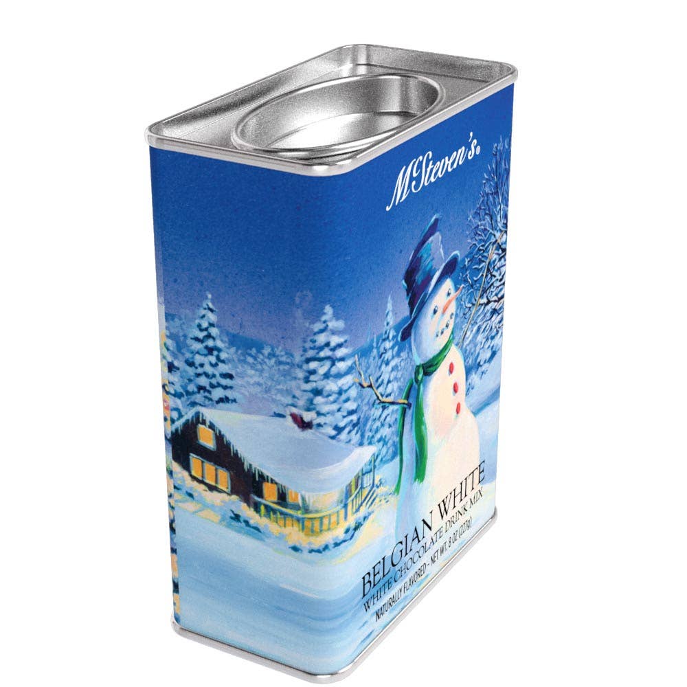 McSteven's - Vente Préparations/kits pour chocolat chaud - Chocolat chaud blanc belge de Noël blanc (boîtes de 8 oz)3