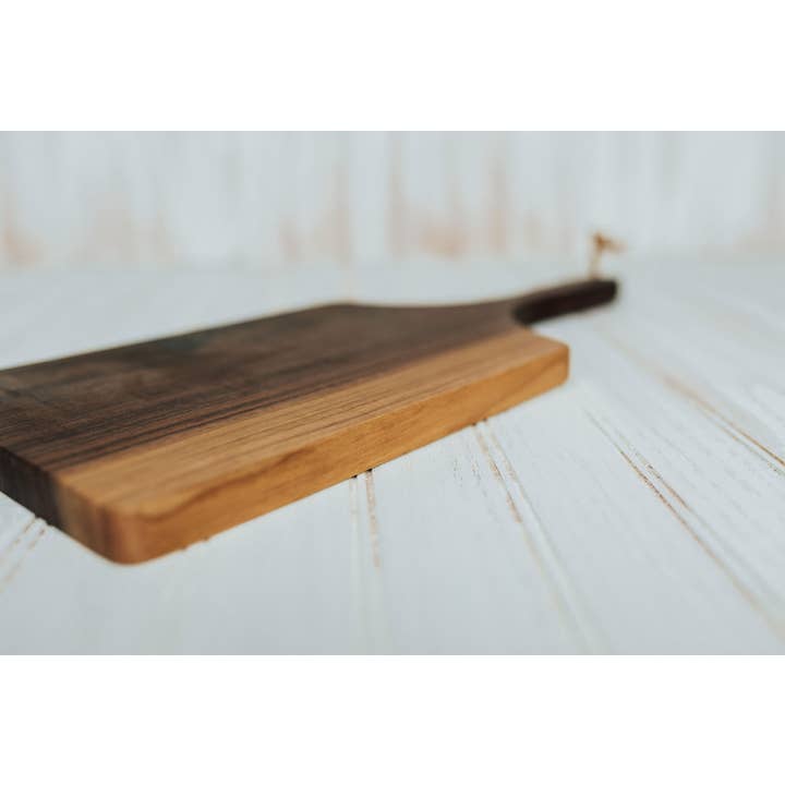 16" Walnut Pantry Paddle Board for wholesale by Holland Bowl Mill