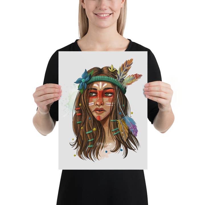 Natur Frauen-Plakat für den Großhandel von Stelland