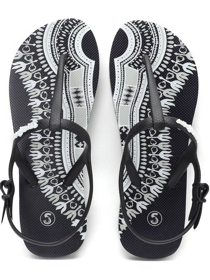 Womens Angelina Sandals (Black) for wholesale by SLIPS Africa