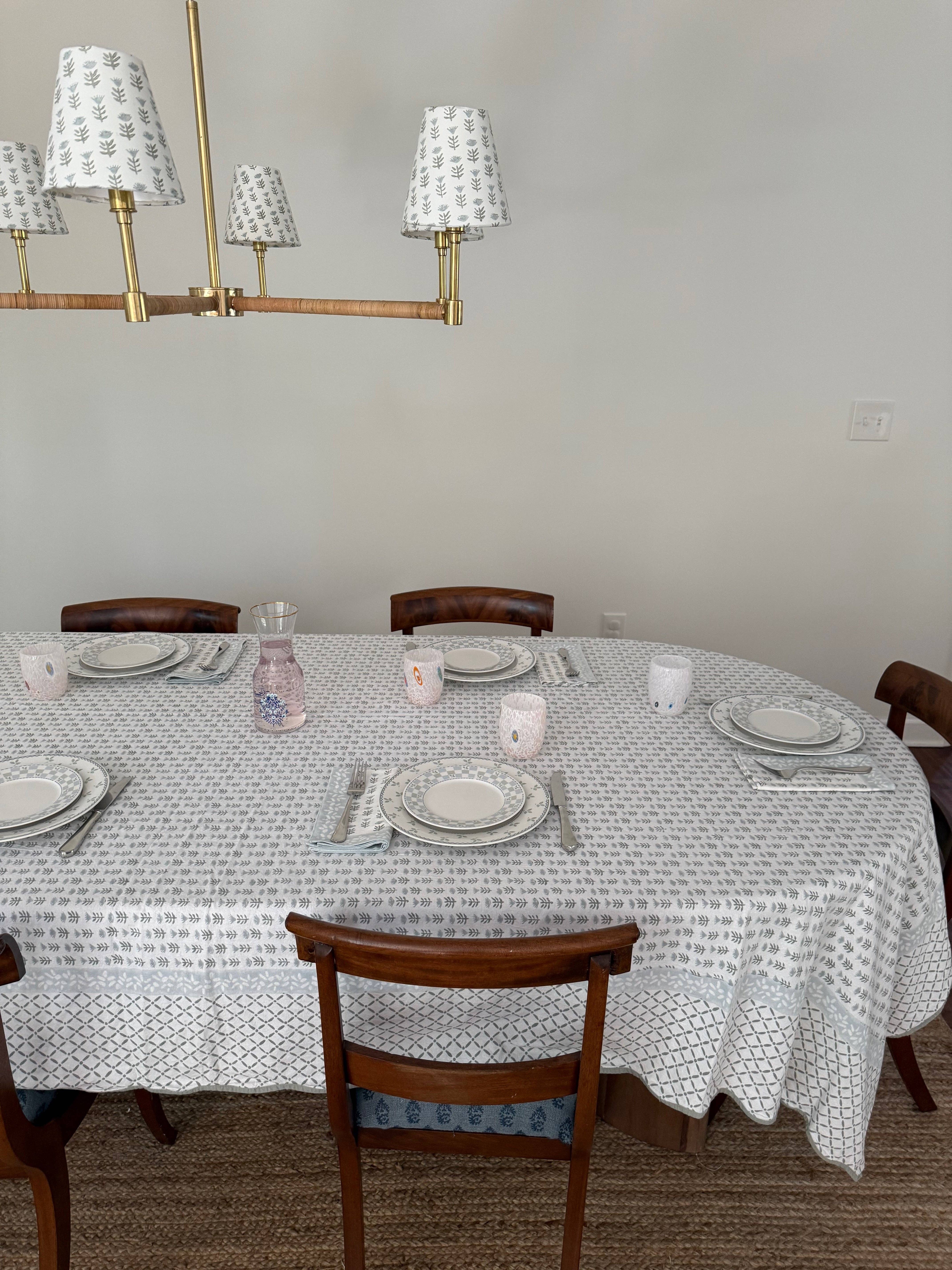 Ceae Shop - Wholesale Tablecloth - Claire Tablecloth in Serene5