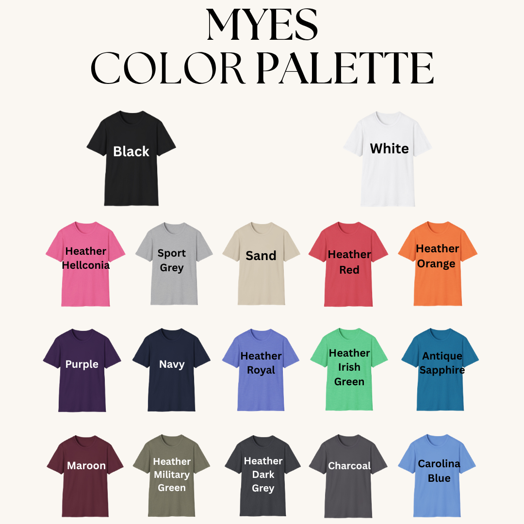 TheWorldOfMYes - Venta al por mayor Camiseta estampada - Unisex - Camiseta Unisex con Logo Personalizado en el Frente y la Espalda – 17 Opciones de Color20
