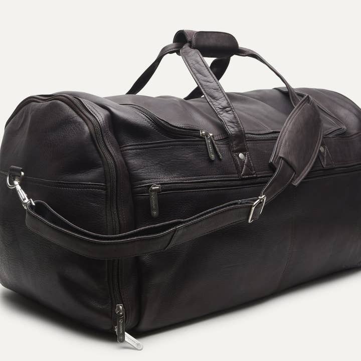 Grand sac de sport multi-poches - Café Brown pour la vente par Quoddy