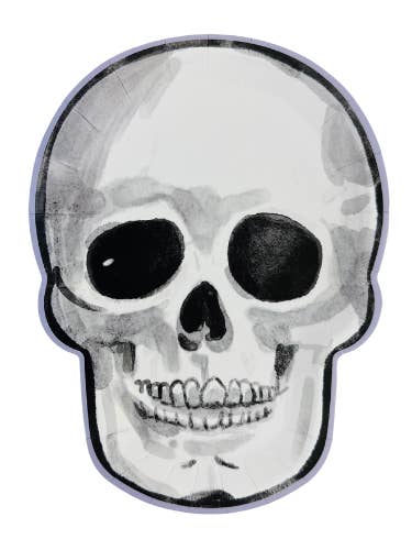 Assiette Halloween Skeleton pour la vente par Josi James