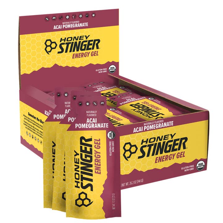 L&F Universal Goods - Wholesale Sports/energy drink - HONEY STINGER ENERGY GEL 24/31G ACAI POMEGRANATE