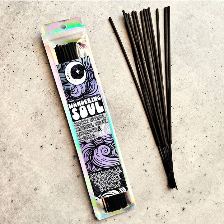 Âme Errante | Bâton d'Encens de 9 Pouces | Encens de Charbon pour la vente par Cosmically Misplaced
