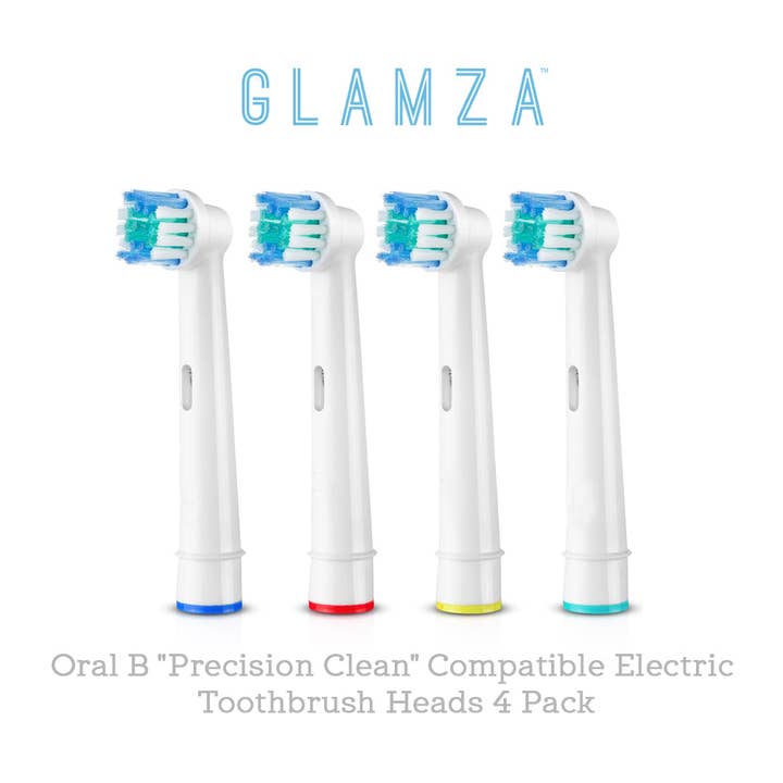 My Wholesale Warehouse - Wholesale Toothbrush - Oral B "Precision Clean" Compatible Electric Toothbrush Heads 4 Pack