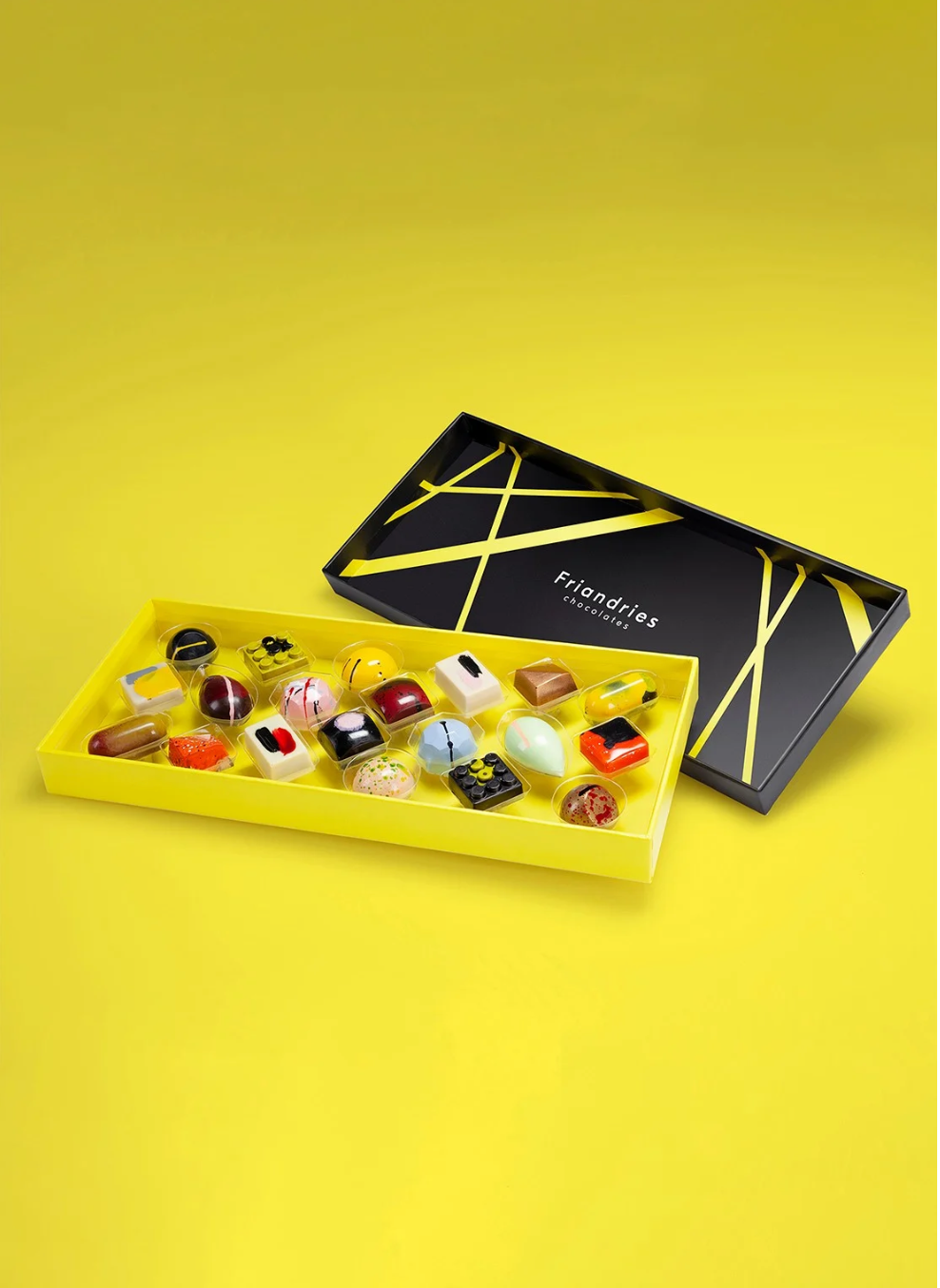 Friandries Chocolates - Wholesale Chocolate Box - Handtekeningen Collectie: Combinatie Drie (20 stuks)1