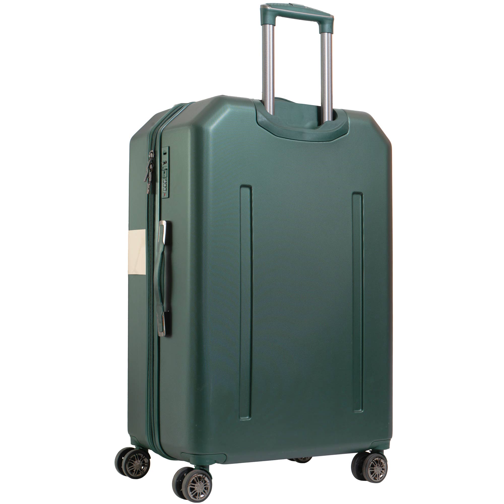  EMERALD Max Studio ABS Hard Sided 3-Piece The Hexagon Luggage Set for wholesale on Faire7