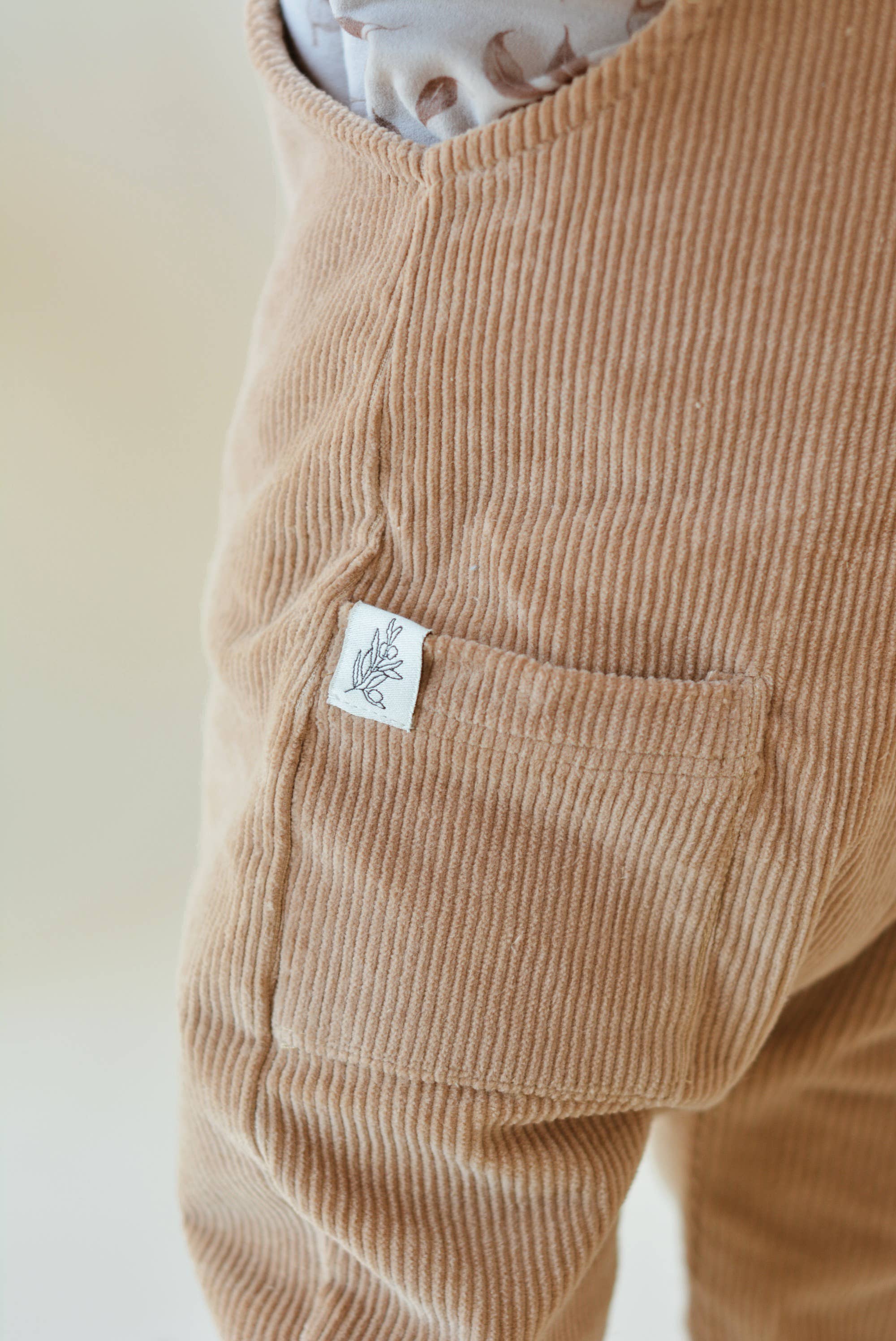 Eli & Nev (we cover U.S. import duties) - Wholesale Overalls - Baby - Baby / Kid Brown Corduroy Overalls Fall Winter 100% Cotton4