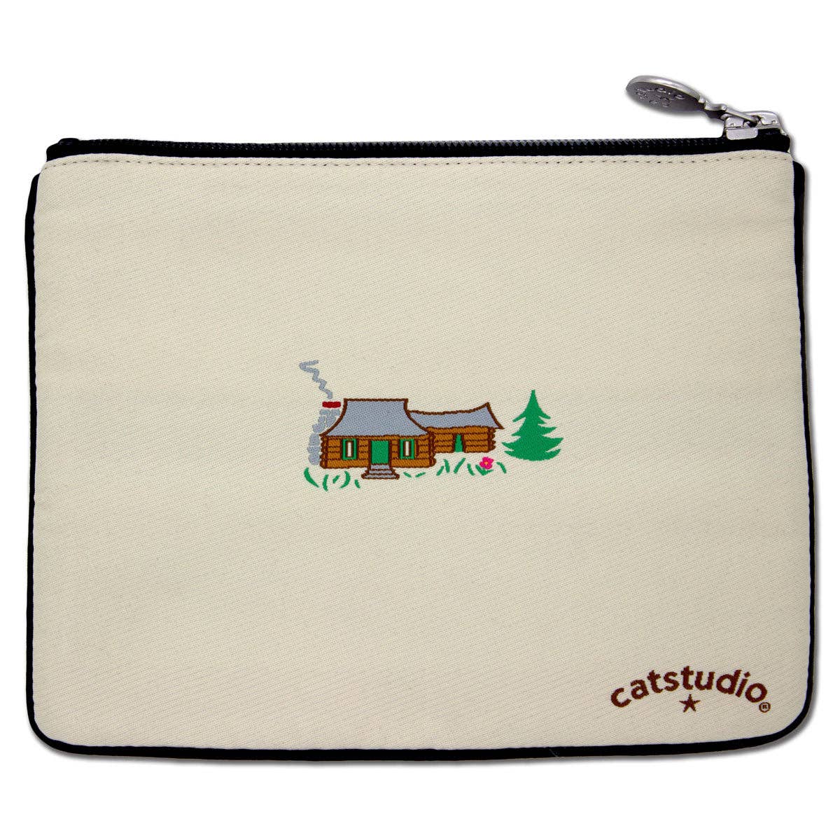 catstudio - Wholesale Pouch - Unisex - Great Smoky Mountains Zip Pouch - Natural1