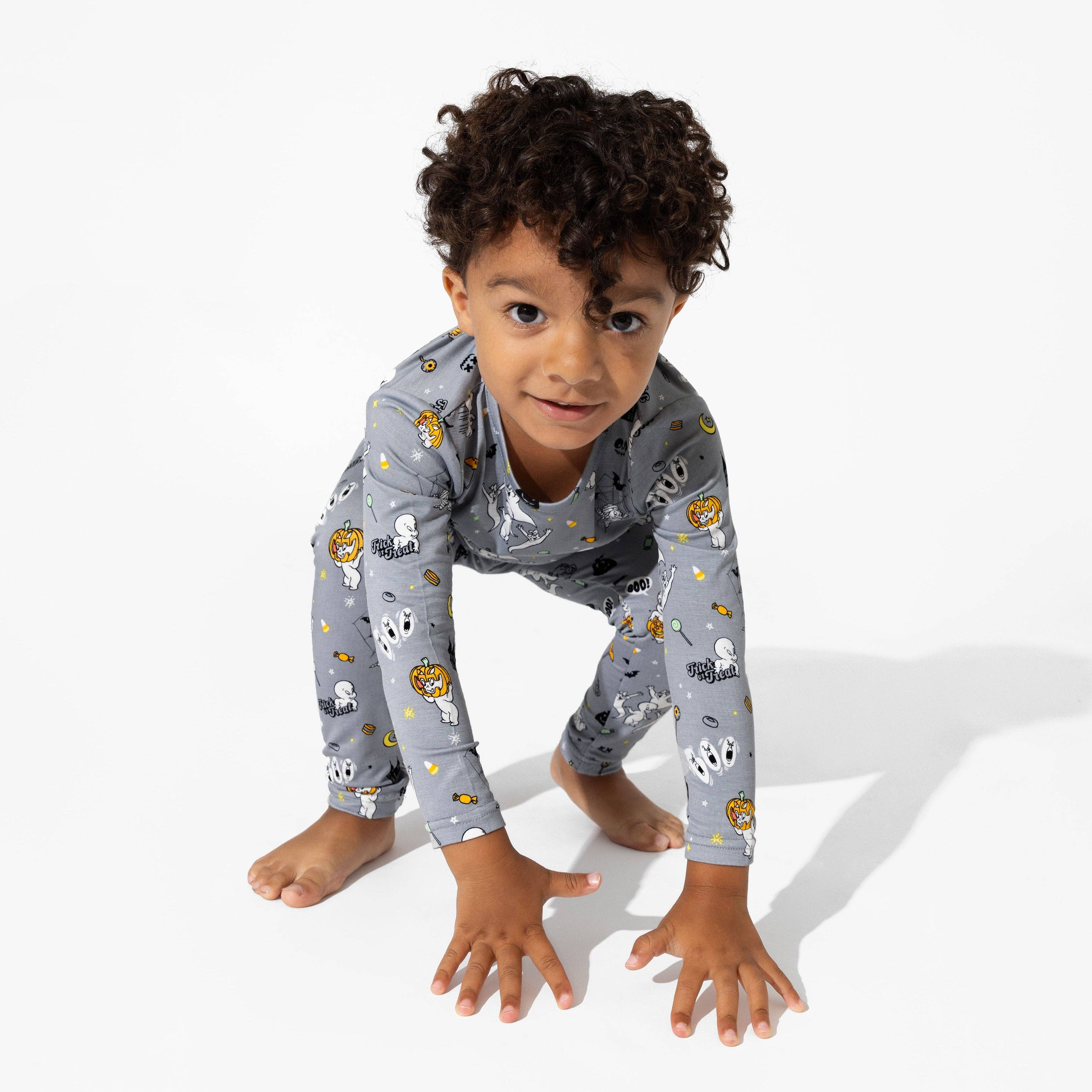Bellabu Bear - Wholesale Sleepwear Set - Kids - Casper Halloween Bamboo Kids Pajamas14