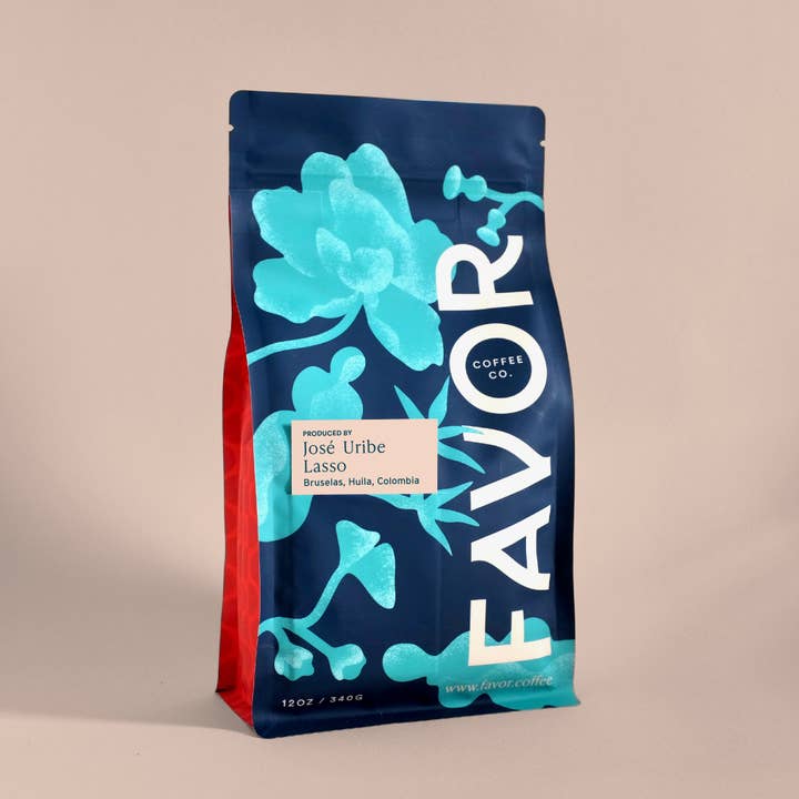 Colombia - Huila: Jose Uribe Lasso Pink Bourbon for wholesale by Favor Coffee Company