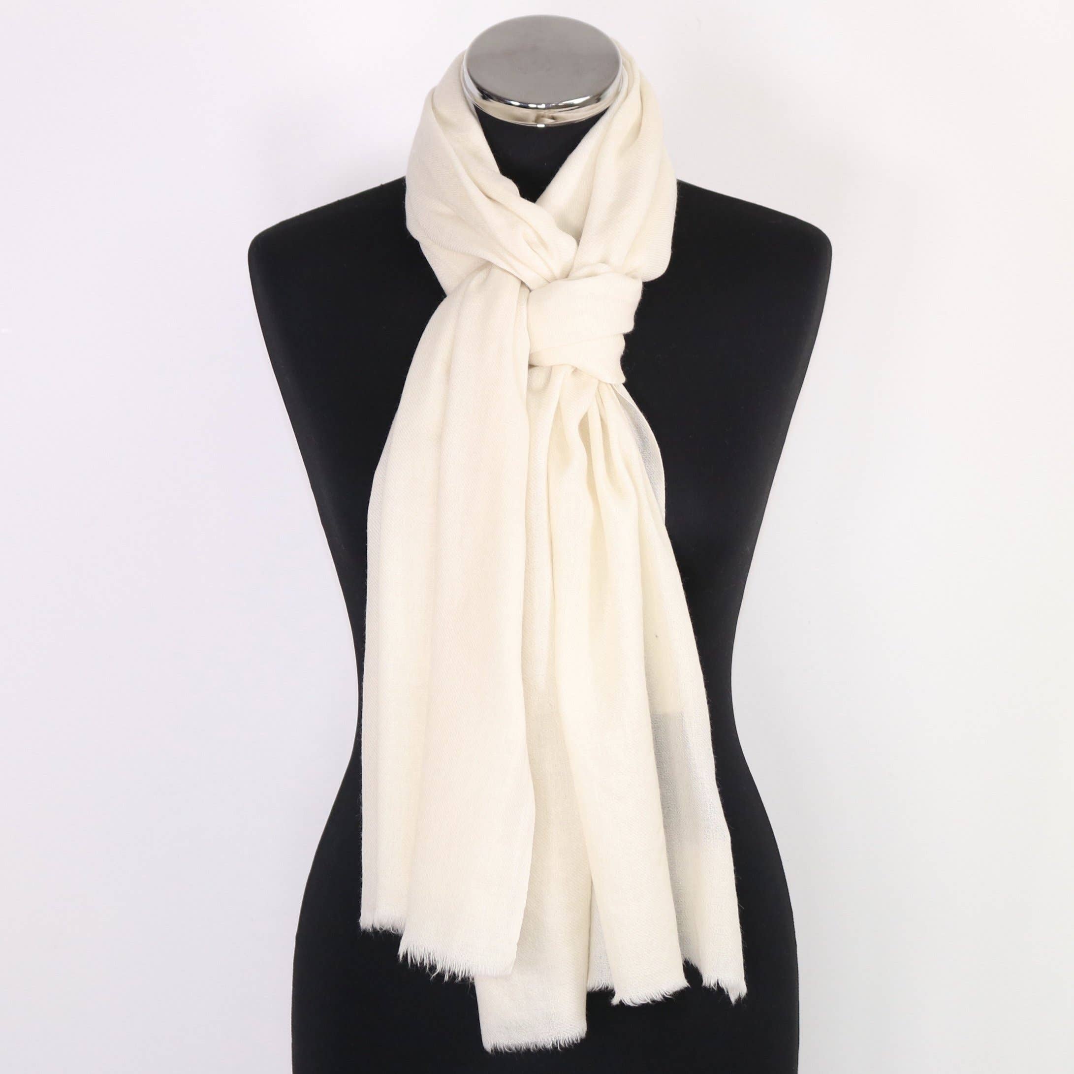 Tivello - Wholesale Scarf - Women's - Suki Wool Pashmina Scarf0