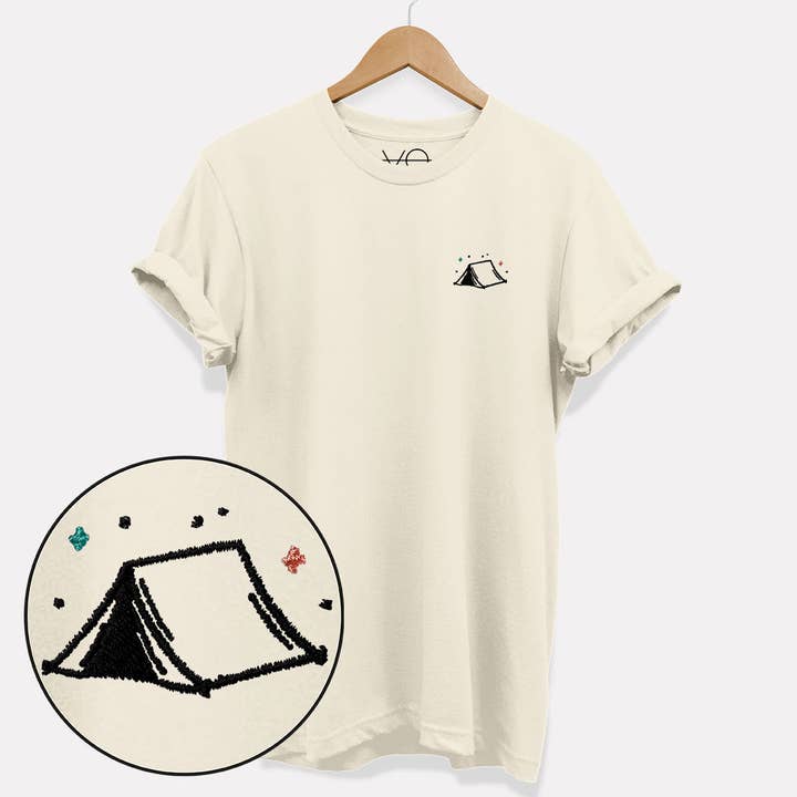 Explorer Besticktes T-Shirt (Unisex) für den Großhandel von VO