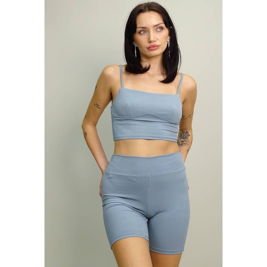 CEFIAN FASHION - Wholesale Lounge Set - Women's - YOUR GO TO CONTOUR SHORTS SET8