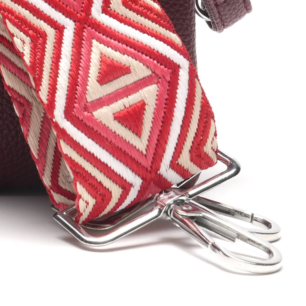 LOT83 – bolsa tiracolo - Mulher por atacado – Mala Elisa Bordeaux1