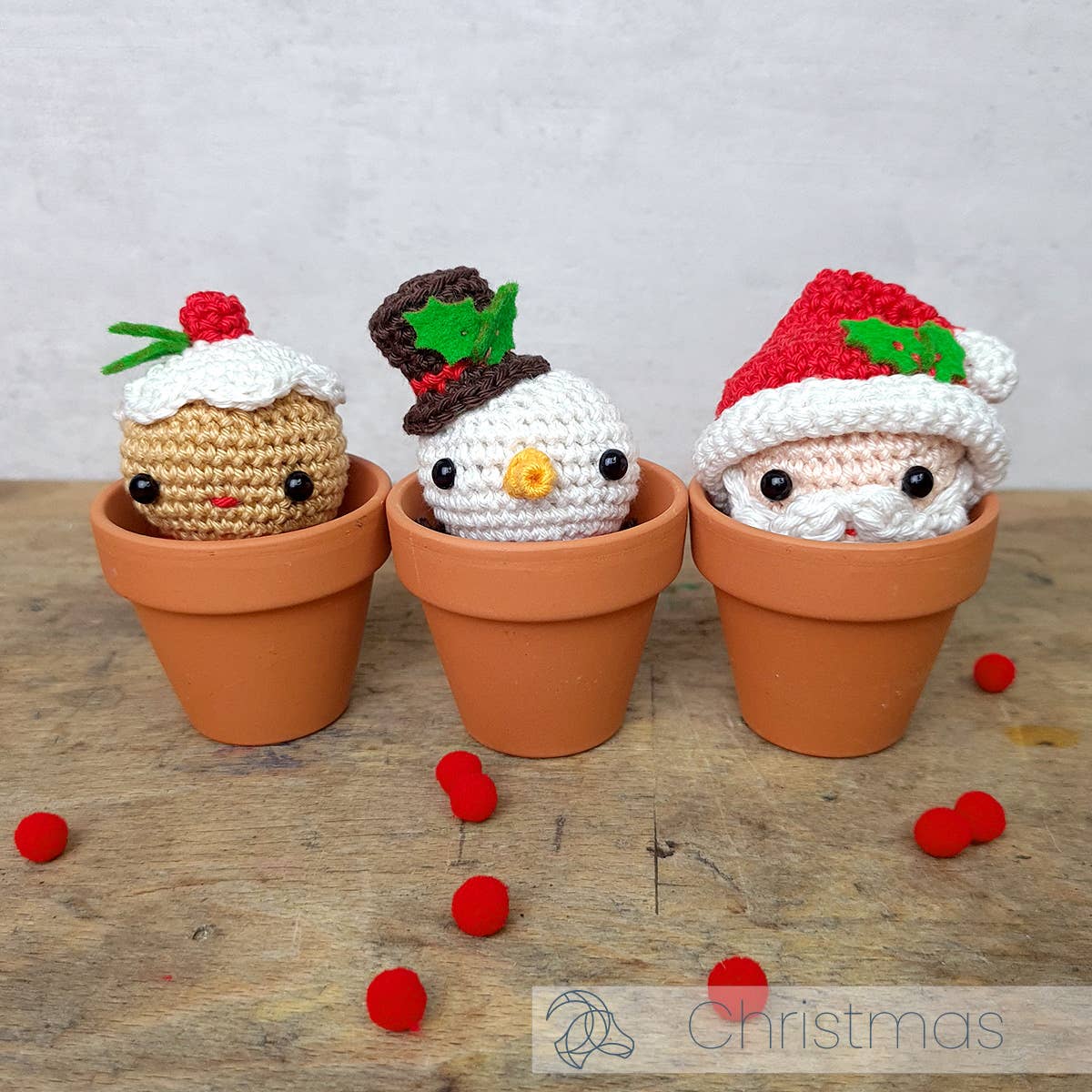 Hardicraft – wholesale DIY-pysselkit – DIY Virkpaket – Mini Pepparkaksgubbe3