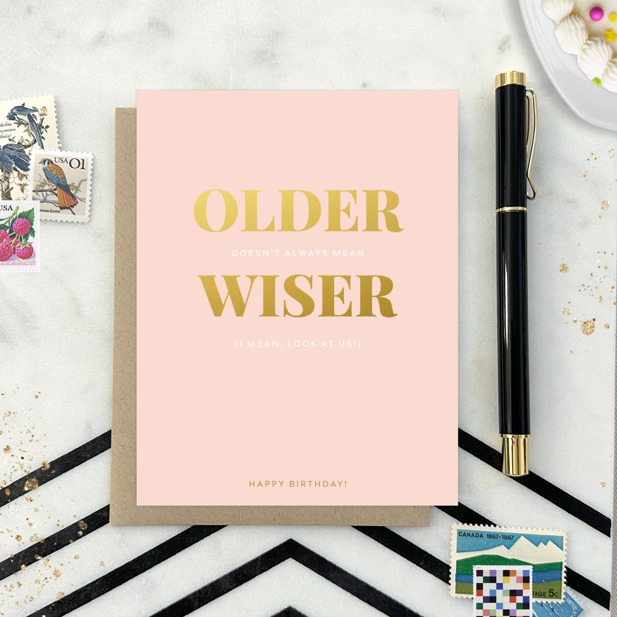 Barone and Co. – Großhandel Geburtstagskarten – Geburtstagskarte für ältere Weiser2