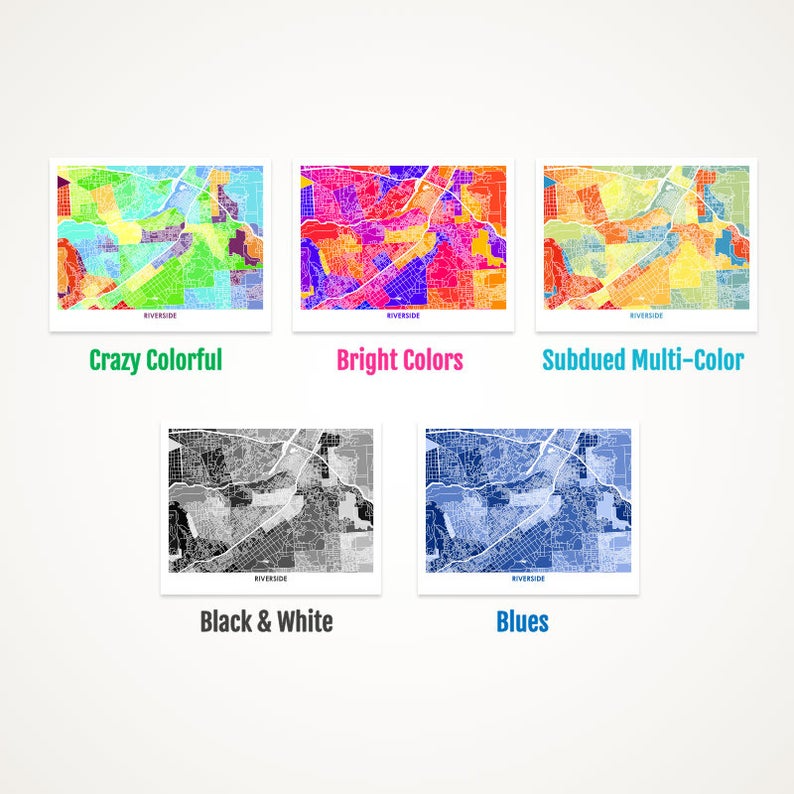 Juanita's Adventures - Wholesale Art Print - Juanitas Riverside Map Print1