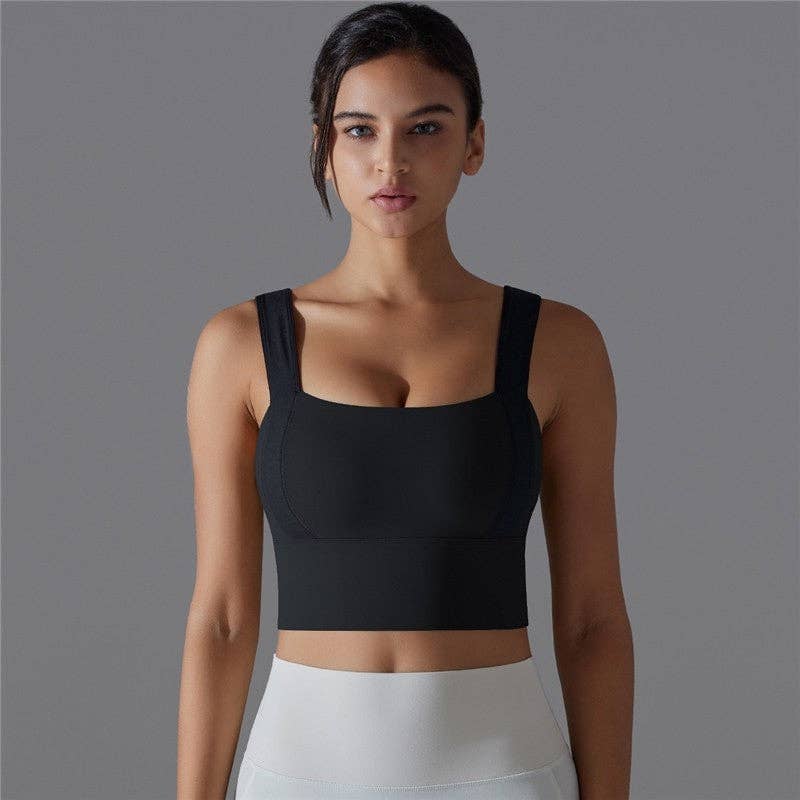 FurDecoration - Wholesale Sports Bra - Women's - Double-Sided Tight-Fitting Backless Sports Bra0