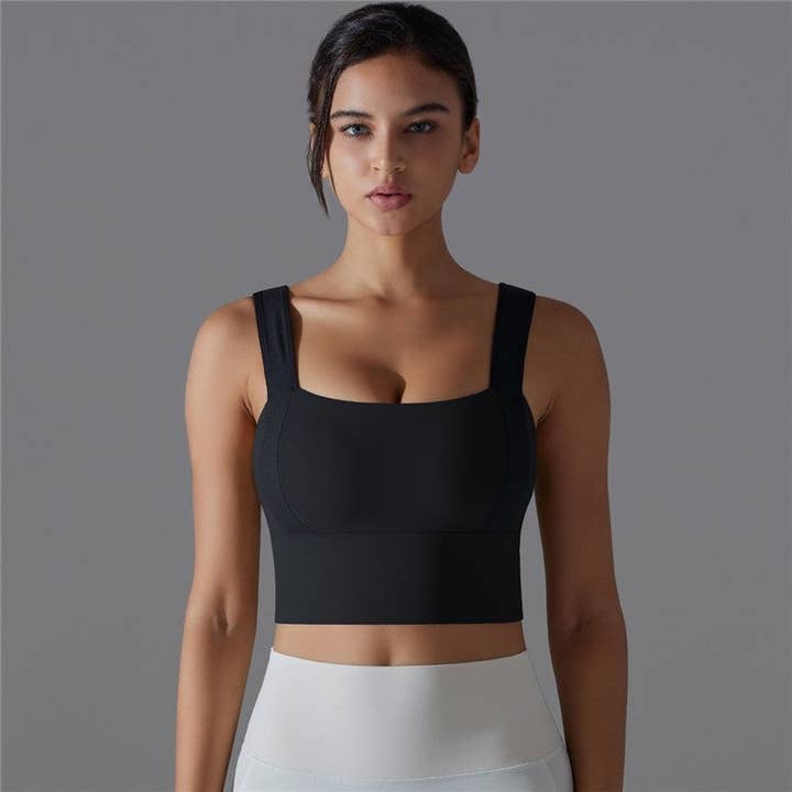 FurDecoration - Wholesale Sports Bra - Women's - Double-Sided Tight-Fitting Backless Sports Bra