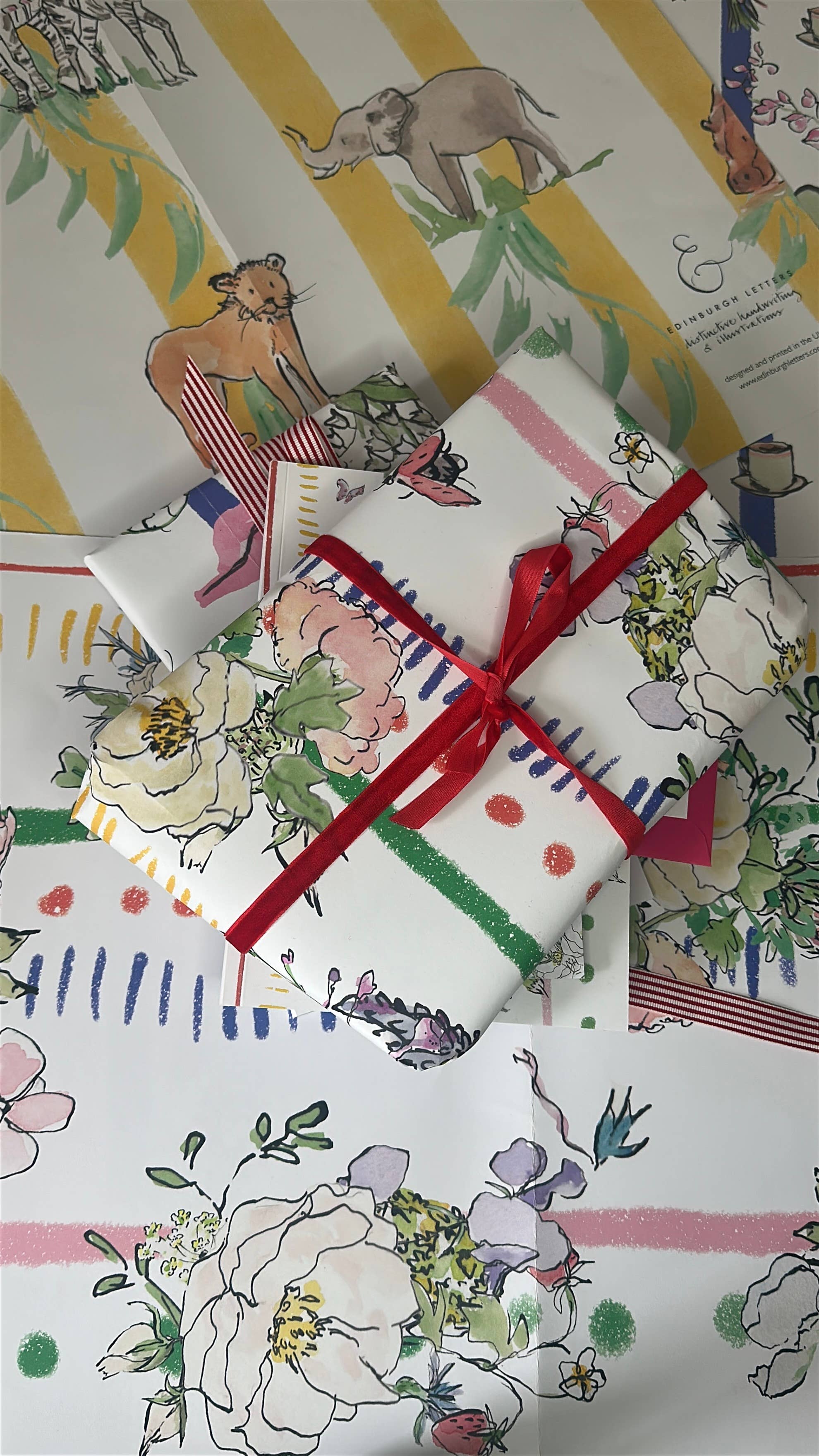 Edinburgh Letters – wholesale Everyday greeting card – "Blossom" - Cut Out Card3