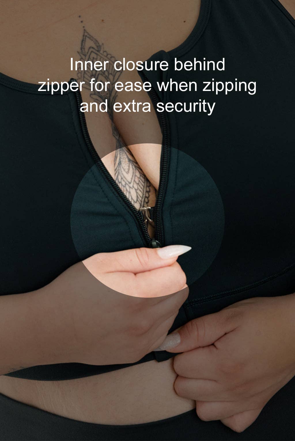 Superfit Hero - Wholesale Sports Bra - Women's - Zip Front Sports Bra - Evergreen4