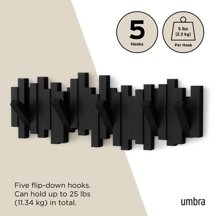 Umbra - Wholesale Wall Hook - Sticks 5 Wall Hook35