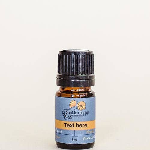 Golden Poppy Herbal Apothecary - Wholesale Essential Oil - Lemon Myrtle Essential Oil, Organic 5 mL