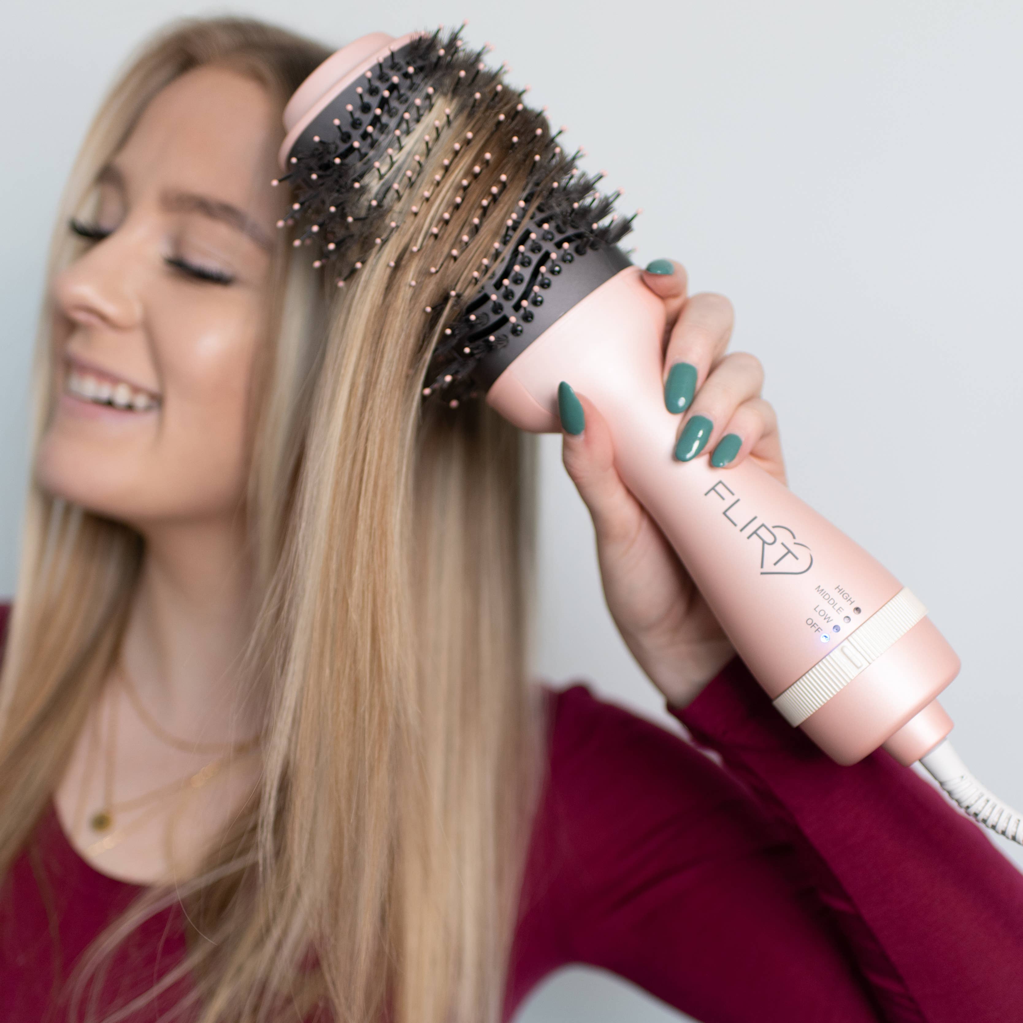 Flirt - Wholesale Hair Brush/Comb - Tease Blowout Brush - 3"8
