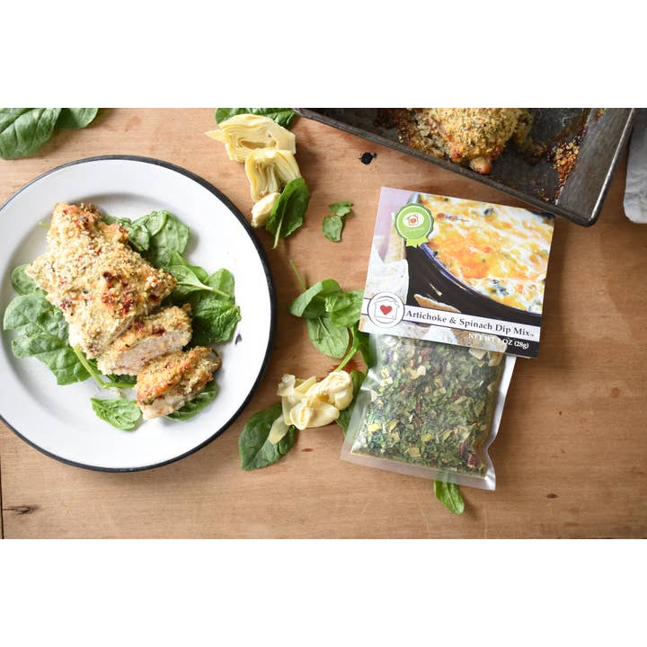 Country Home Creations - Wholesale Dip - Artichoke & Spinach Dip Mix3