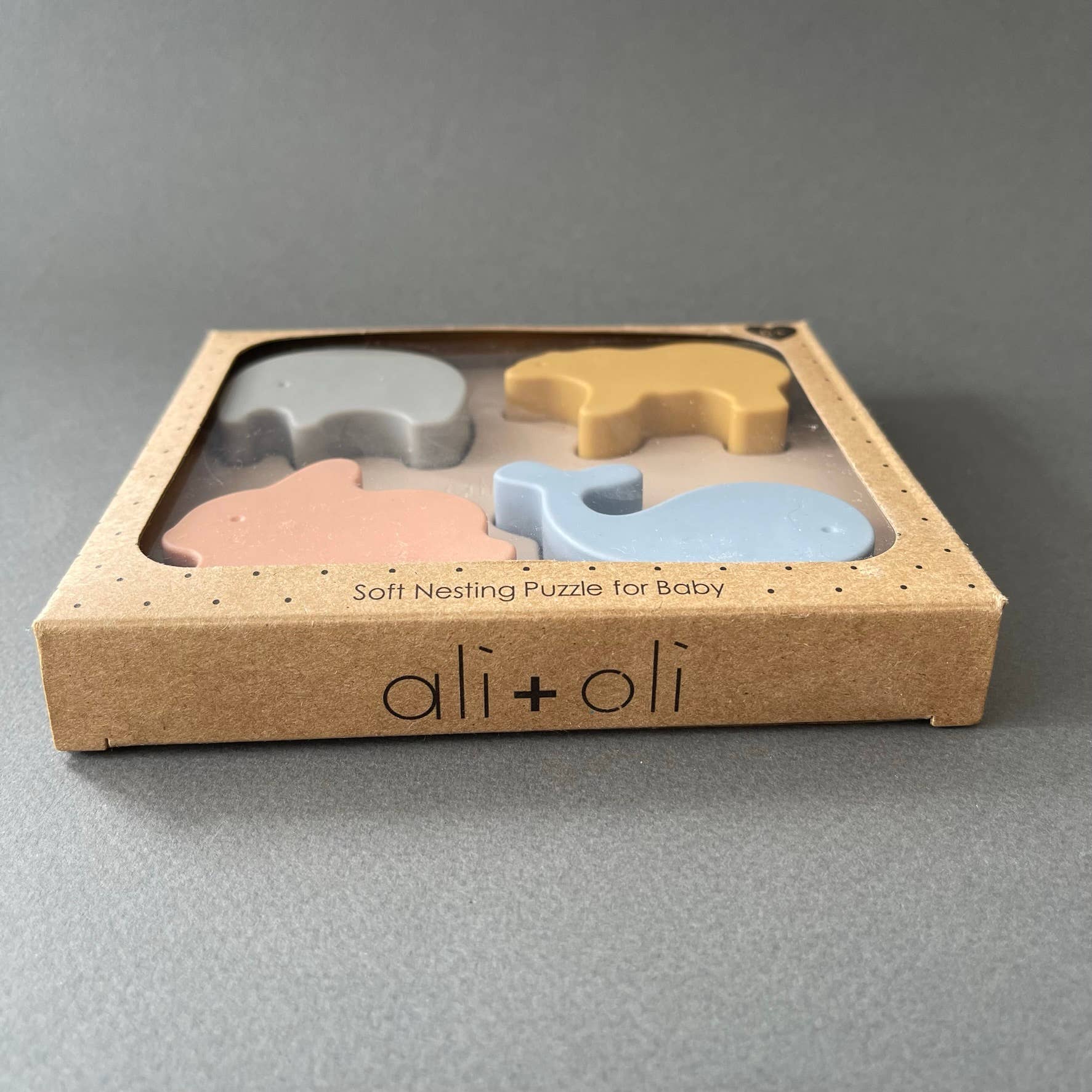 Ali+Oli - Wholesale Puzzle - Kids - Baby Soft Silicone Mini-Animal Puzzle (4pc) Toys for Toddler9