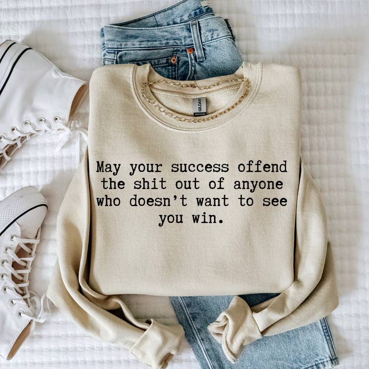 Success Offend Graphic Tee and Sweatshirt for wholesale by Knox + Nell