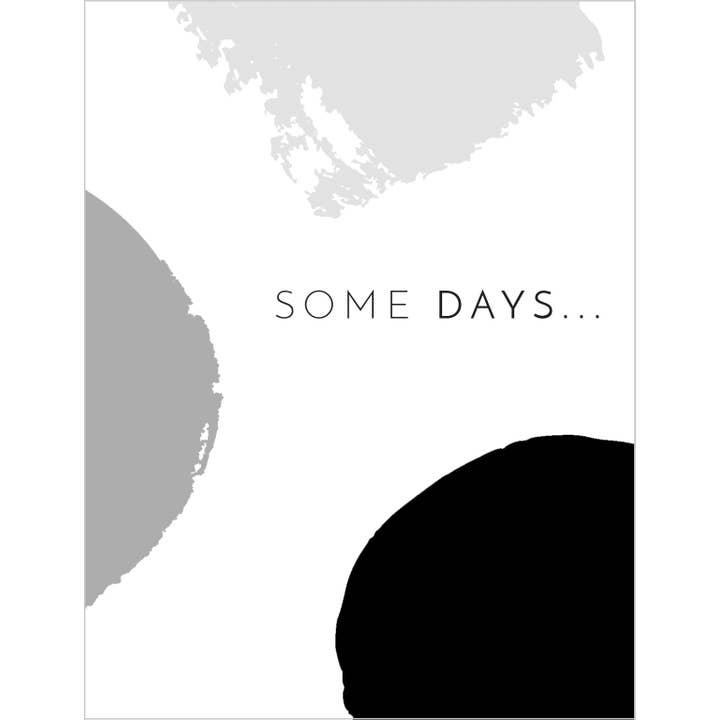 From Me To You - Wholesale Friendship Card - Big Black Circles Friendship Card