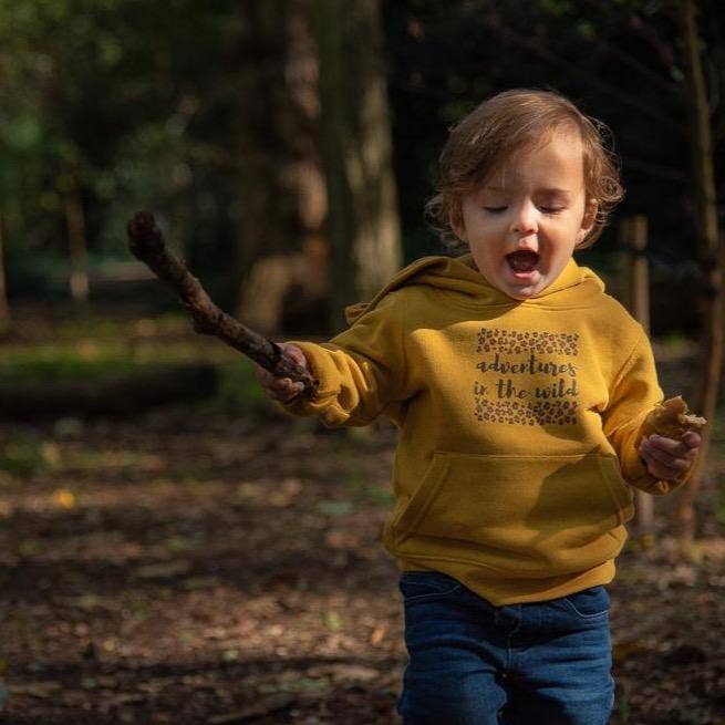 ADVENTURES IN THE WILD - Toddler + Youth Hoodie Sweatshirt for wholesale by Little Mate Adventures