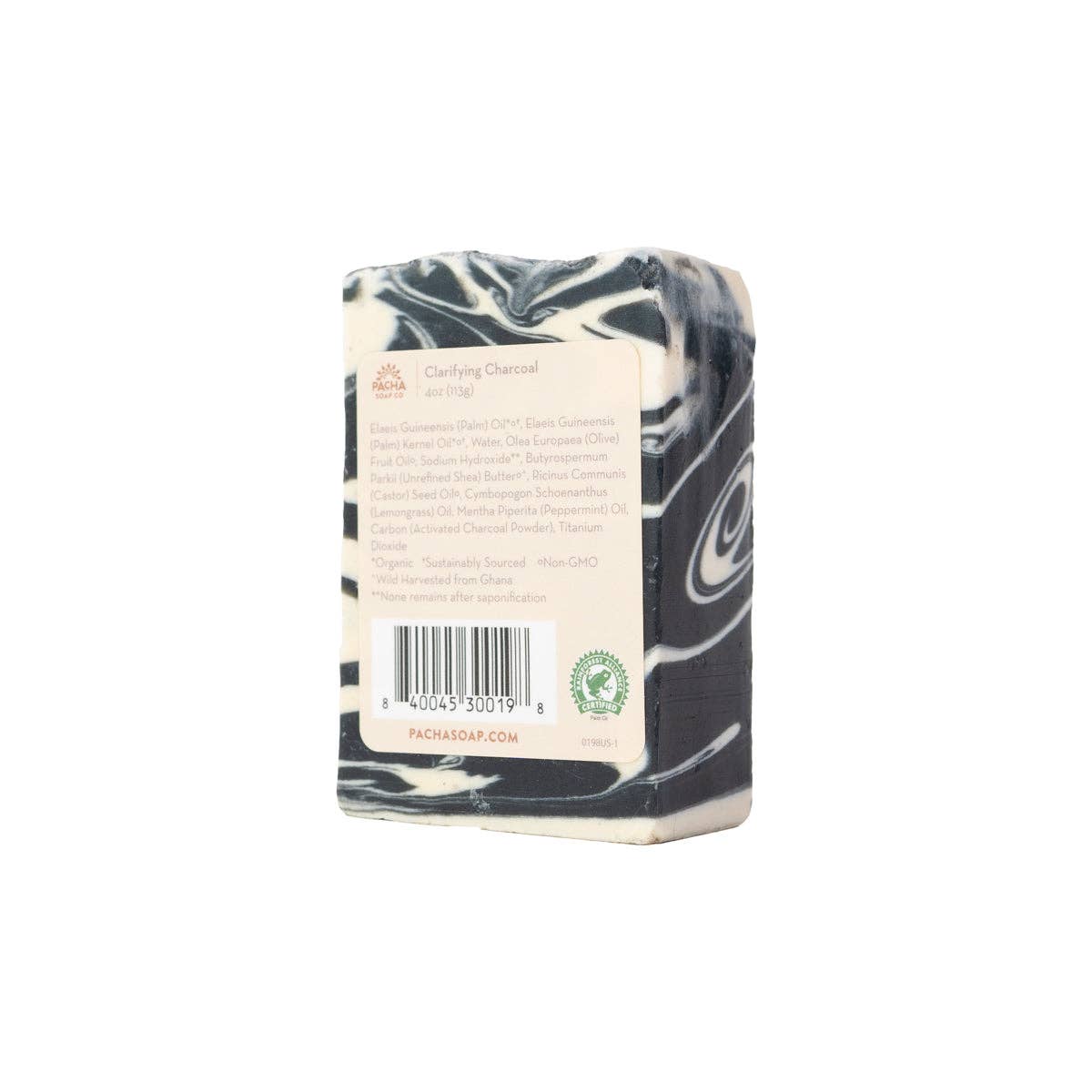 Pacha Soap Co. - Wholesale Bar Soap - Pacha Clarifying Charcoal Bar Soap2