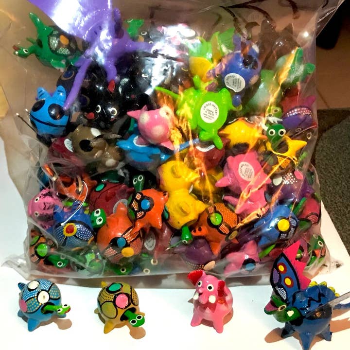 Loose Neck Land - Wholesale Figurine Toy - Kids - Animals and Turtles Mix (50/50) 8