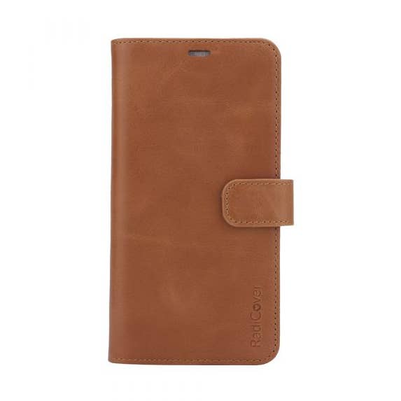 Exclusive 2-in-1 - iPhone 11 Pro Max - Genuine Leather - 86% Protection - Brown for wholesale by Radicover
