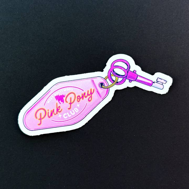 Liana Kangas - Wholesale Sticker - Pink Pony Club Vinyl Sticker0