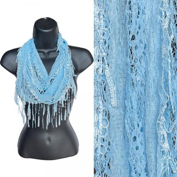 The Magic Scarf Company – Engroshandel Tørklæde - Dame – 7777 - Victorian Lace Infinity tørklæder29