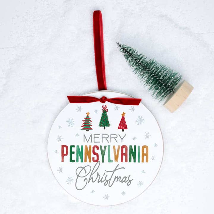 Clairmont & Co - Wholesale Ornament - State Gifts, State Products, Christmas Ornament18