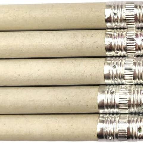 Three Leaf Products - Wholesale Pencil - 144 Ct. #2 White Paper Pencils With Eraser, 12 Boxes(1728)3