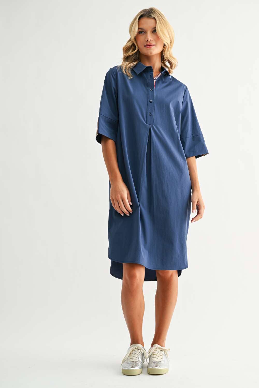 Joh Apparel - Wholesale Dress - Women's - Wendi Woven Tunic Dress57