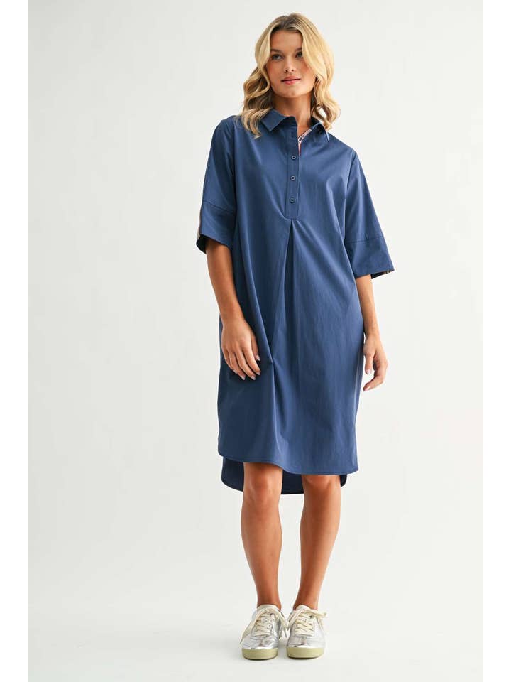 Joh Apparel - Wholesale Dress - Women's - Wendi Woven Tunic Dress57